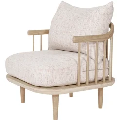 &Tradition Fly SC10 lounge chair, white oiled oak - Sonar3 113
