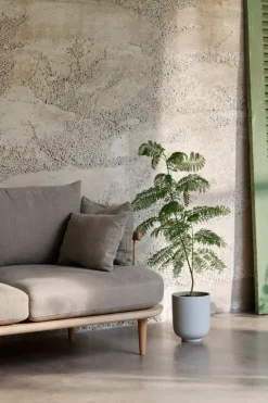 &Tradition Fly SC2 sofa, white oiled oak - Hot Madison 094