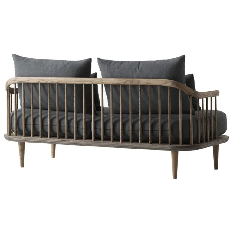 &Tradition Fly SC2 sofa, smoked oak - Hot Madison 093