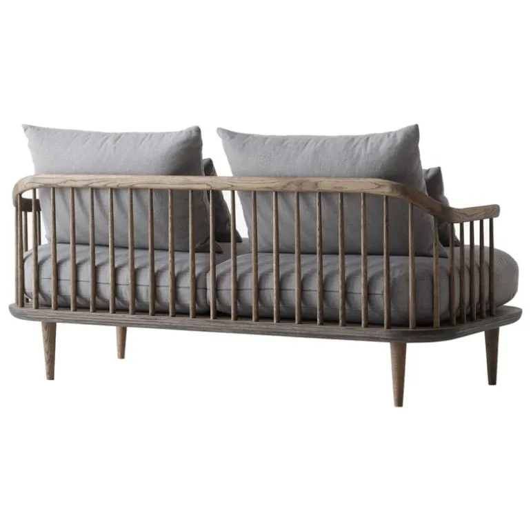 &Tradition Fly SC2 sofa, smoked oak - Hot Madison 094