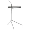 &Tradition Halten SH9 side table, smoked glass - stainless steel