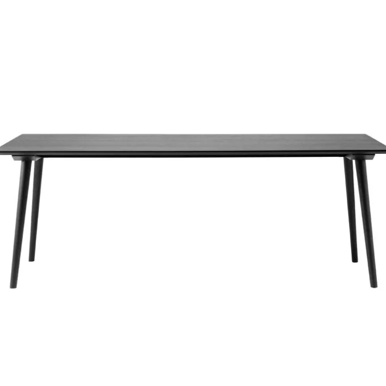 &Tradition In Between SK5 table, 90x200 cm, black oak