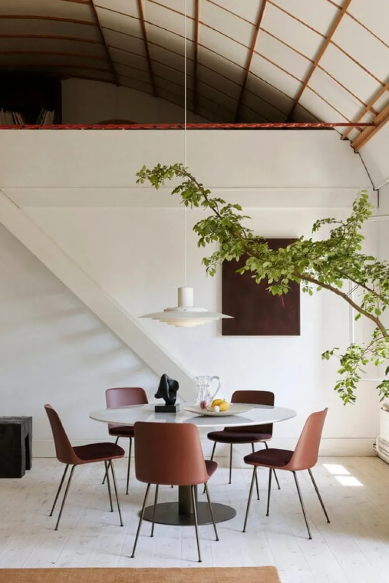 &Tradition In Between SK20 table, black - white marble