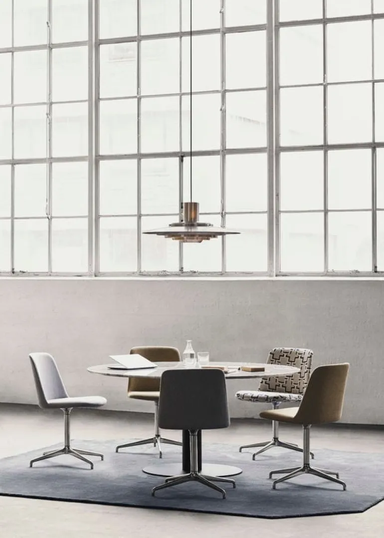 &Tradition In Between SK20 table, black - white marble