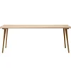&Tradition In Between SK5 table, 90x200 cm, lacquered oak