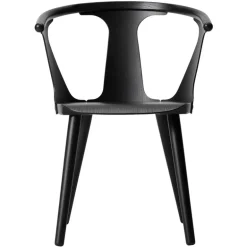 &Tradition In Between SK1 chair, black oak