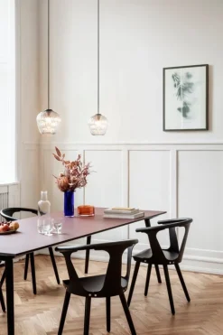 &Tradition In Between SK1 chair, black oak