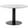 &Tradition In Between SK19 table, black - white marble
