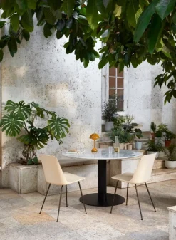 &Tradition In Between SK19 table, black - white marble