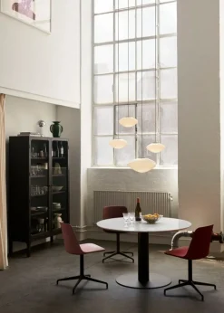 &Tradition In Between SK19 table, black - white marble