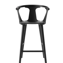 &Tradition In Between SK7 bar stool, 65 cm, black oak