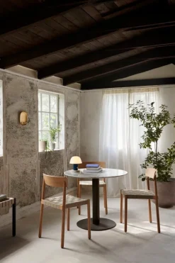 &Tradition In Between SK18 table, bronze - white marble