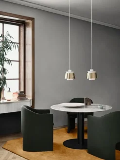 &Tradition In Between SK18 table, bronze - white marble