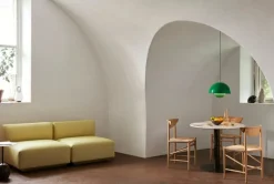 &Tradition In Between SK18 table, bronze - white marble