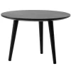 &Tradition In Between SK14 lounge table, black oak