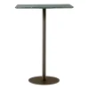 &Tradition In Between SK21 bar table, bronzed - green marble