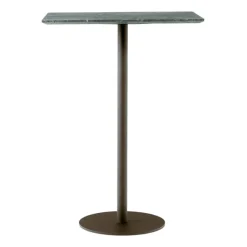 &Tradition In Between SK21 bar table, bronzed - green marble