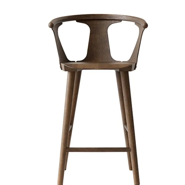 &Tradition In Between SK7 bar stool, 65 cm, smoked oak