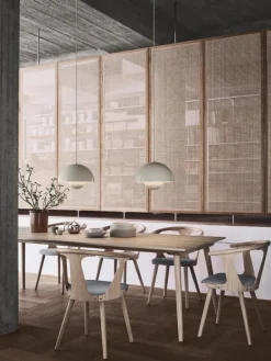 &Tradition In Between SK6 table, 100 x 250 cm, lacquered oak