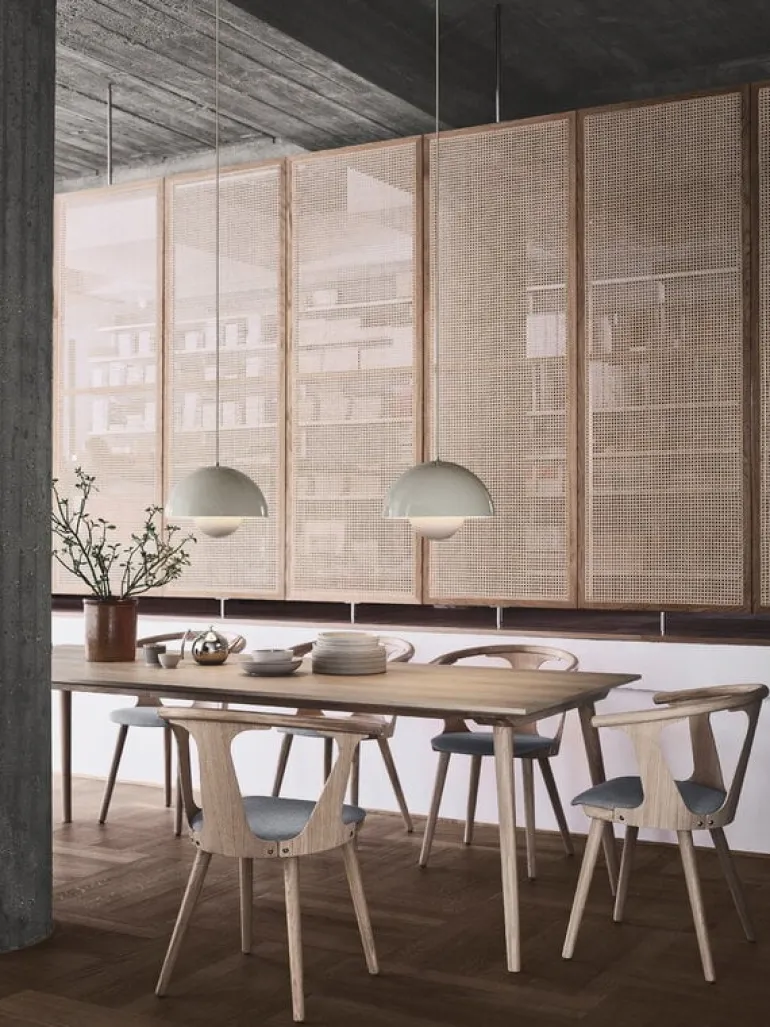 &Tradition In Between SK6 table, 100 x 250 cm, lacquered oak