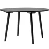 &Tradition In Between SK4 table 120 cm, black oak