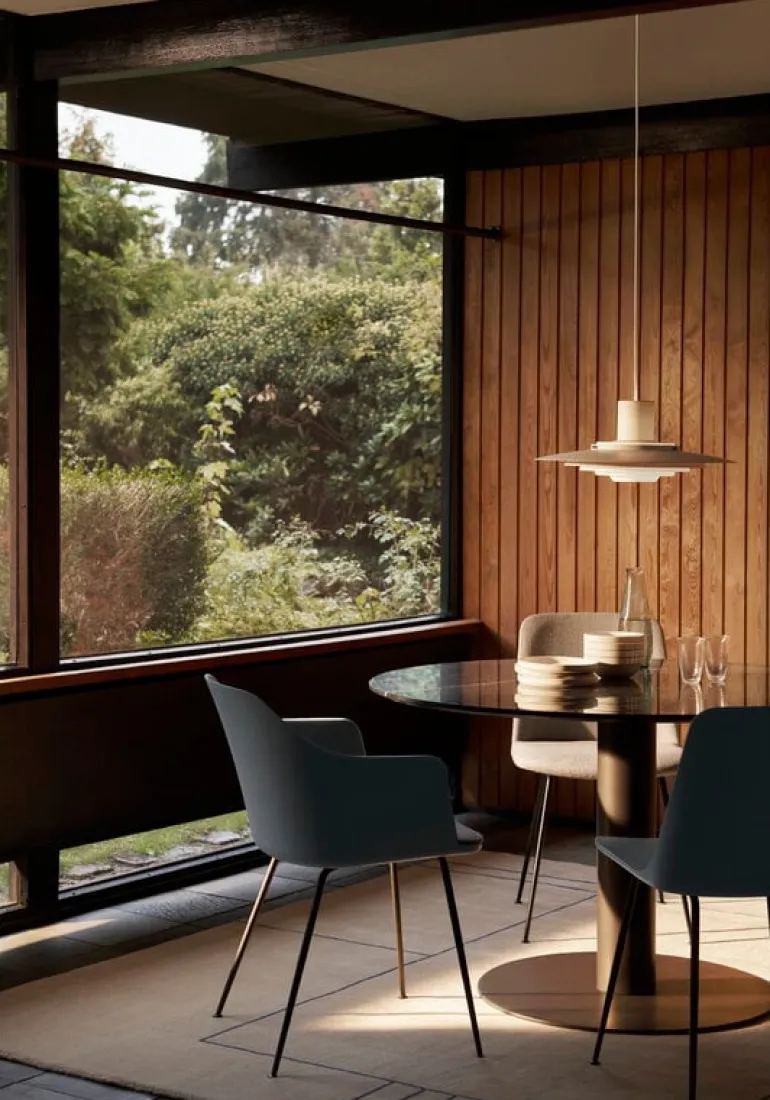 &Tradition In Between SK19 table, black - black marble