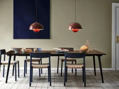 &Tradition In Between SK5 table, 90x200 cm, smoked oak