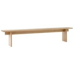&Tradition Ita OS6 bench, 230 x 30 cm, oak