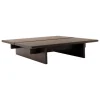 &Tradition Ita OS4 coffee table, 110 x 110 cm, dark stained oak