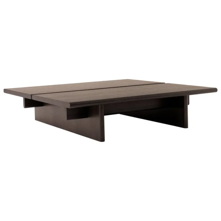 &Tradition Ita OS4 coffee table, 110 x 110 cm, dark stained oak