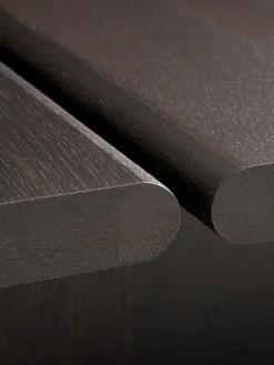 &Tradition Ita OS4 coffee table, 110 x 110 cm, dark stained oak