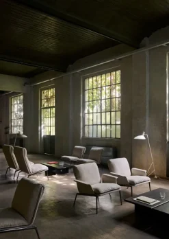 &Tradition Ita OS4 coffee table, 110 x 110 cm, dark stained oak