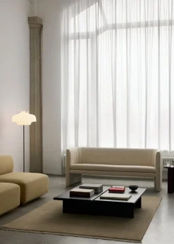 &Tradition Ita OS4 coffee table, 110 x 110 cm, dark stained oak