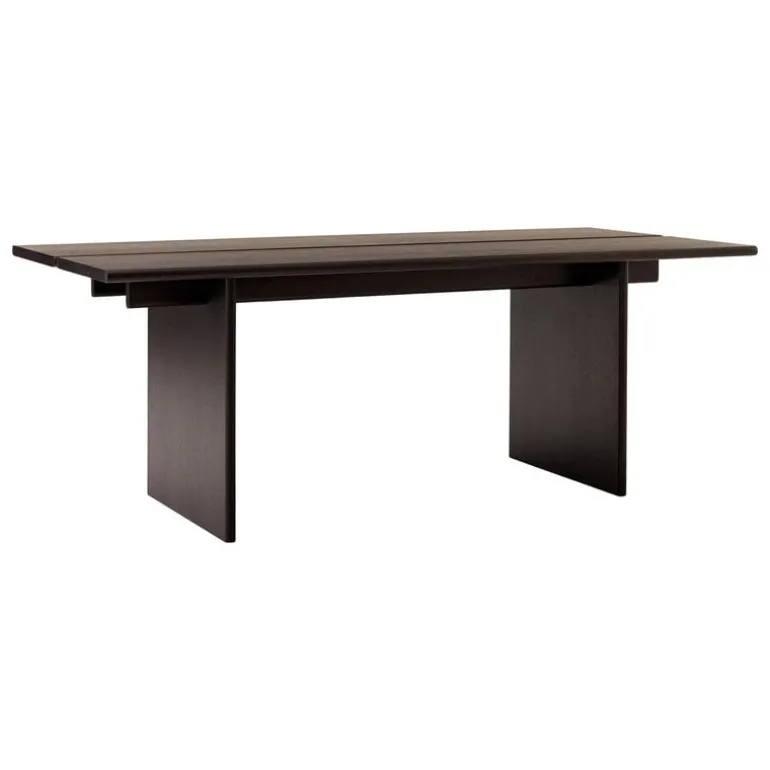 &Tradition Ita OS1 dining table, 200 x 95 cm, dark stained oak