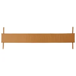 &Tradition Ita OS6 seat pad, 230 x 30 cm, Noble cognac leather