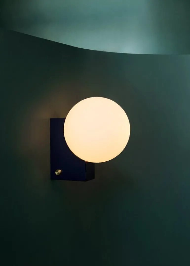 &Tradition Journey SHY2 wall lamp, steel blue