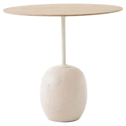 &Tradition Lato LN9 coffee table, oak - Cream Diva marble