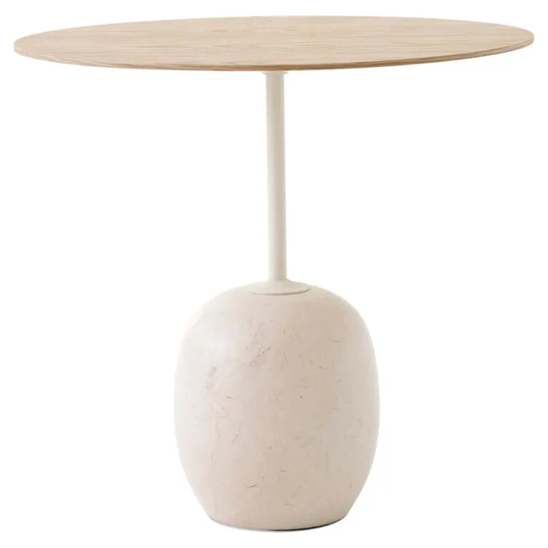 &Tradition Lato LN9 coffee table, oak - Cream Diva marble