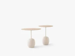 &Tradition Lato LN8 coffee table, oak - Cream Diva marble