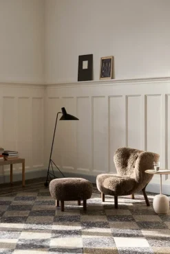 &Tradition Lato LN8 coffee table, oak - Cream Diva marble