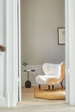 &Tradition Lato LN8 coffee table, black - Emperador marble