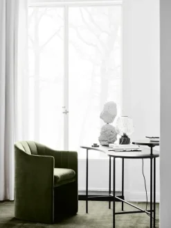 &Tradition Loafer SC24 chair, Vidar 972 Army green