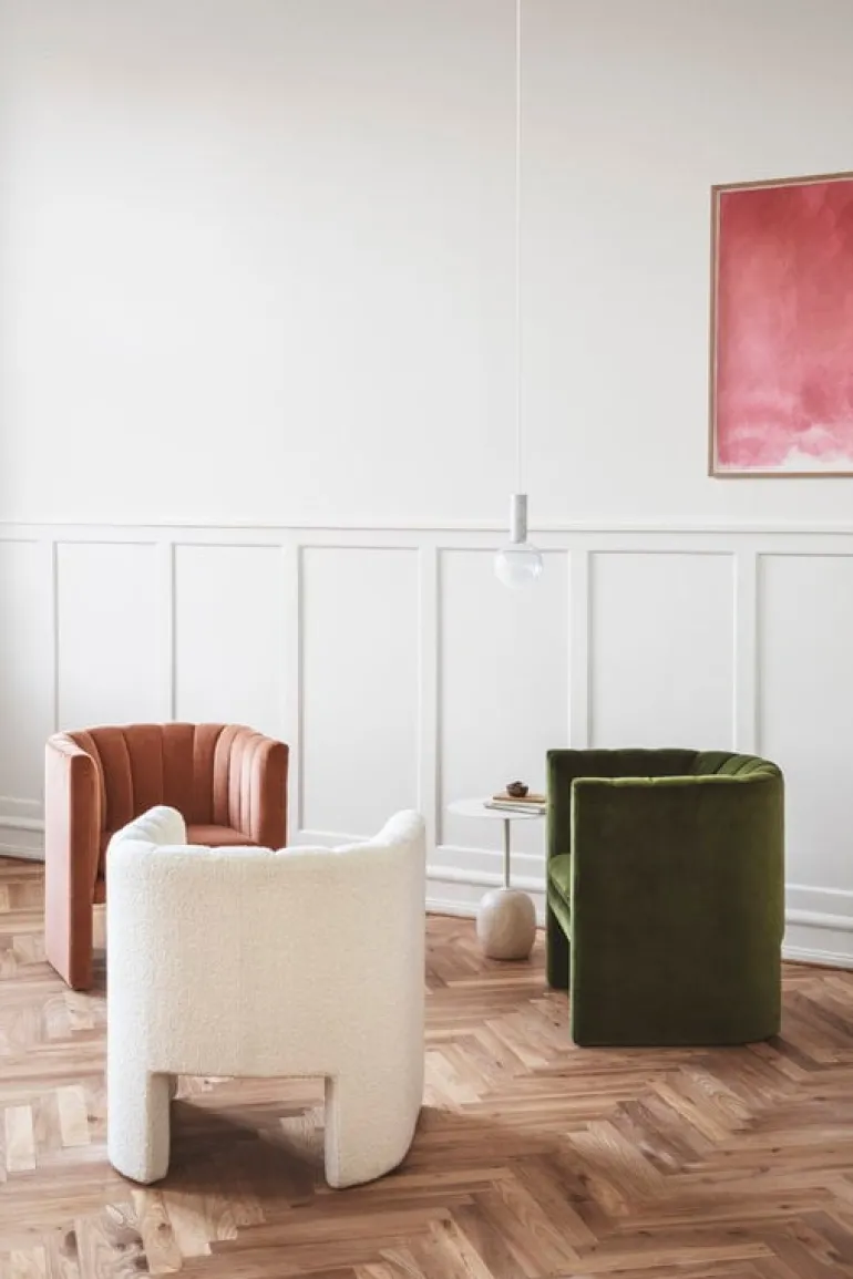 &Tradition Loafer SC23 lounge chair, Ritz Trend 2201 Terra