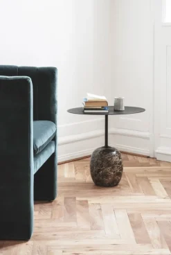 &Tradition Loafer SC23 lounge chair, Ritz 0408 Blue-gray