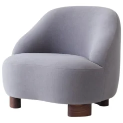 &Tradition Margas LC1 lounge chair, walnut - Gentle 133
