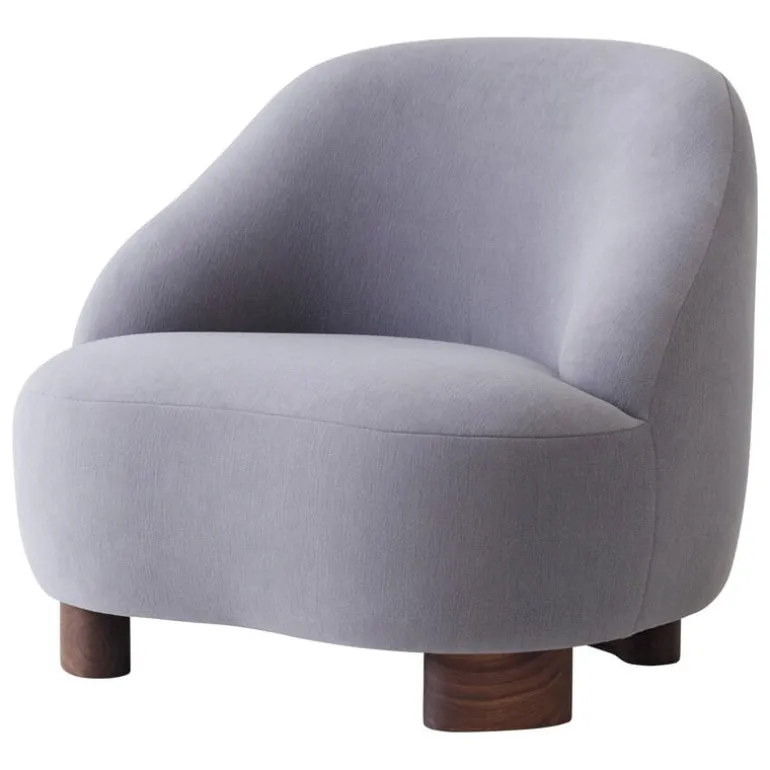 &Tradition Margas LC1 lounge chair, walnut - Gentle 133