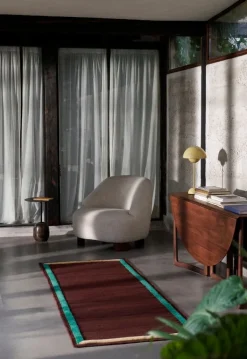 &Tradition Margas LC1 lounge chair, walnut - Gentle 133