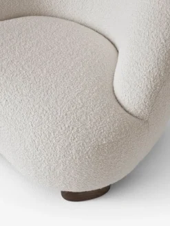 &Tradition Margas LC1 lounge chair, walnut - Karakorum 001