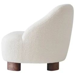 &Tradition Margas LC1 lounge chair, walnut - Karakorum 001