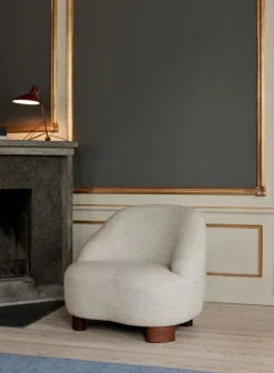 &Tradition Margas LC1 lounge chair, oiled oak - Gentle 133